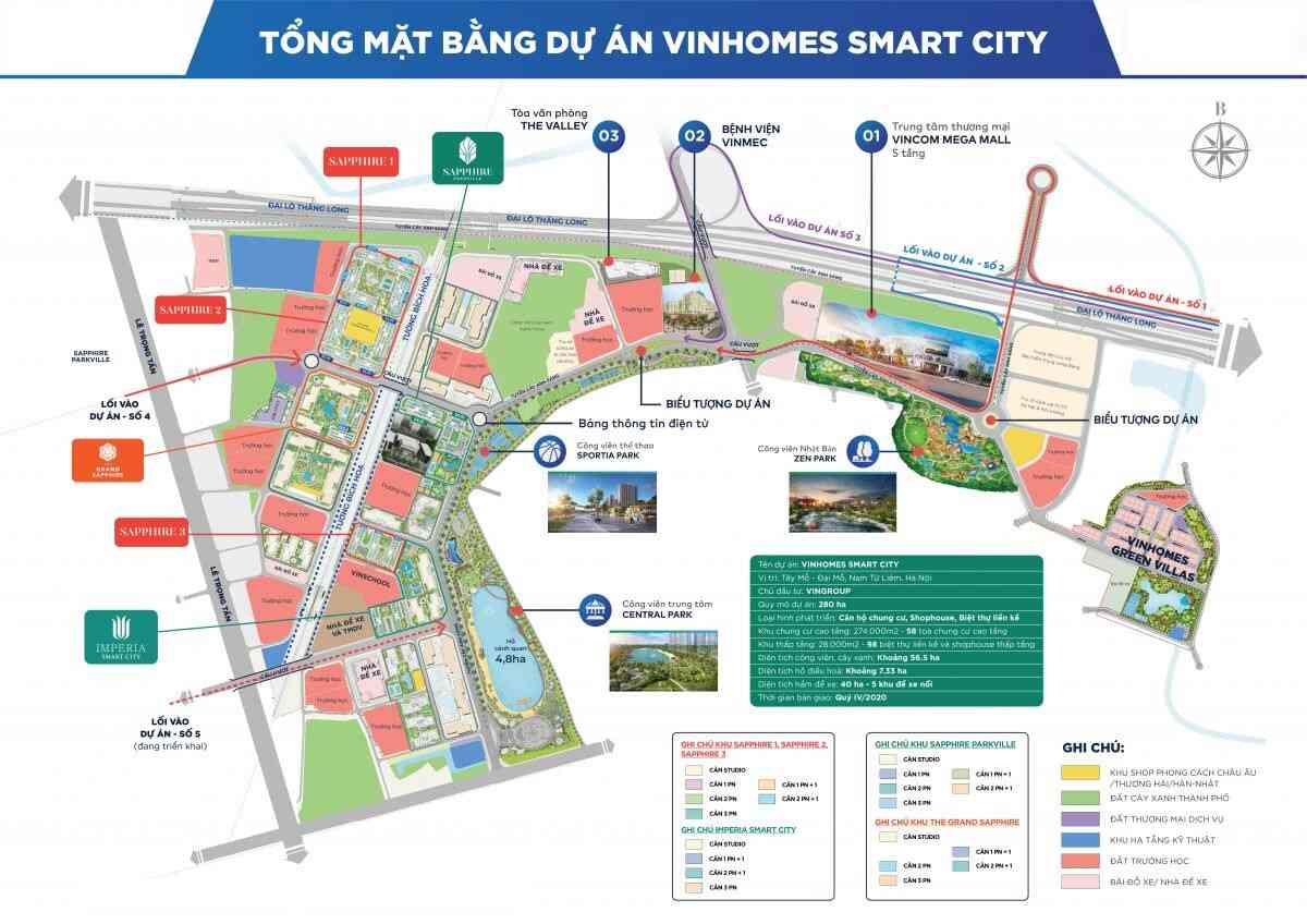 Dự án Vinhomes Smart City Tây Mỗ 7